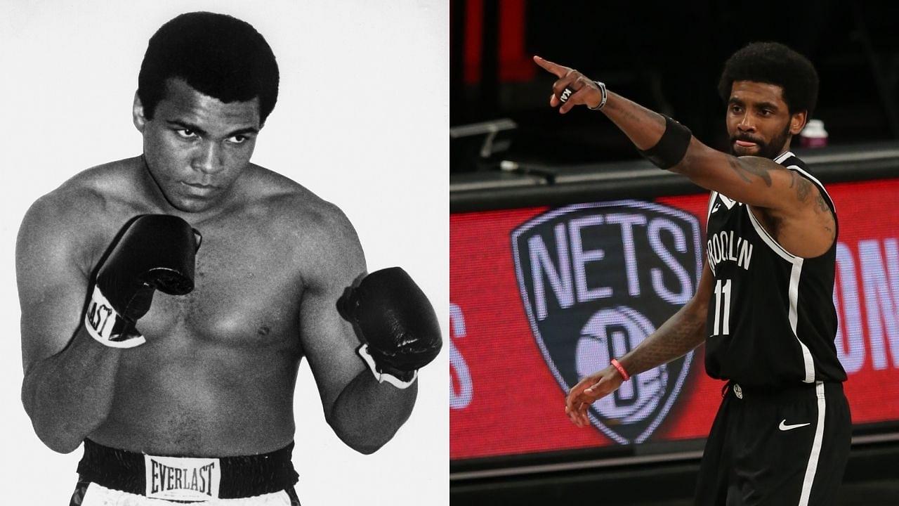 “Kyrie Irving is just as courageous now as Muhammed Ali was”: Jason Whitlock controversially compares the Nets star’s civil disobedience to the boxing legend’s strife with the US military