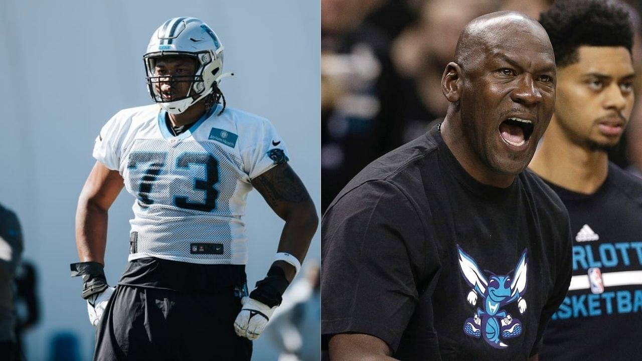 "I Placed an Order For Michael Jordan and He Started Cussing Me Out": Carolina Panthers OG Shares A Name With Chicago Bulls Legend Which Makes Ordering Pizza Unnecessarily Difficult