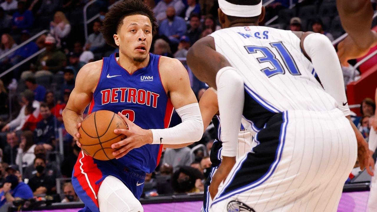 “Cade Cunningham really had the worst debut for a #1 pick since Anthony Bennett”: NBA Twitter reacts as the Pistons rookie shoots an abysmal 12.5% from the field in his NBA debut