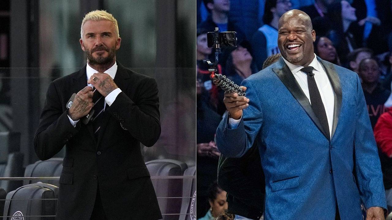 "David Beckham, I have your wallet and it's gonna cost you a million dollars!": When Shaquille O'Neal hilariously returned the Manchester United star's wallet which he lost in Beverley Hills