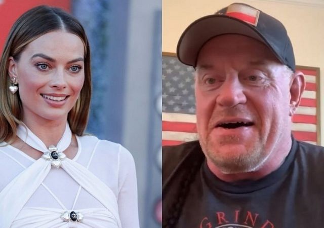 The Undertaker reacts to Margot Robbie saying he was her favorite wrestler