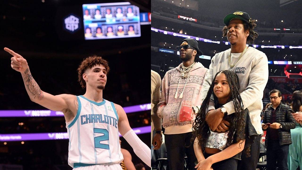 ‘You want to stay in Charlotte forever LaMelo Ball?’: Jay Z tries to recruit Hornets star to Nets during on-court discussion