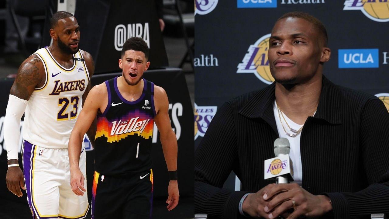 “Devin Booker really rocked the baby against Russell Westbrook”: Suns superstar mocks the Lakers guard by using his own celebration against him