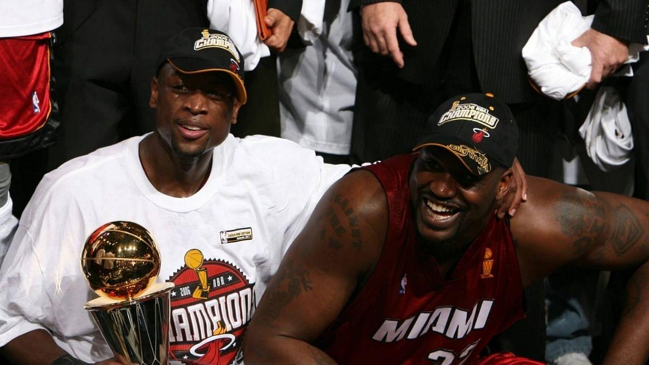 “Give Shaquille O’Neal credit for calling me the greatest in Miami”: Dwyane Wade remains appreciative of the Lakers legend after making it on the ‘NBA75’ roster