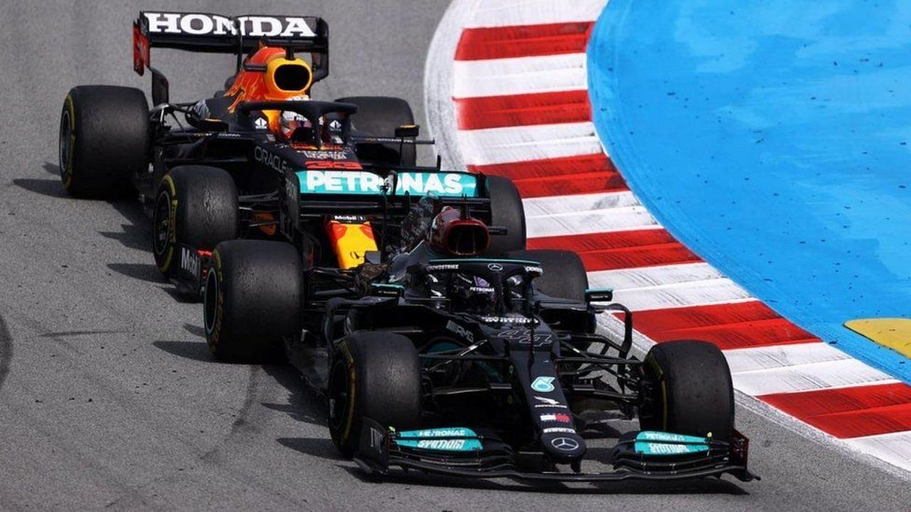 "Lewis [Hamilton] just feels threatened by Max"– Max Verstappen's father highlights insecurity of seven-time world champion after Red Bull ace challenged him