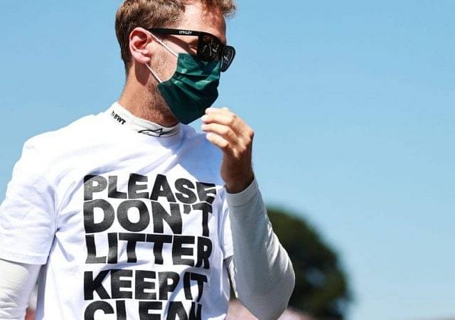 "Using bins makes life a lot easier" - Sebastian Vettel inspires his fans to follow in his footsteps at USGP