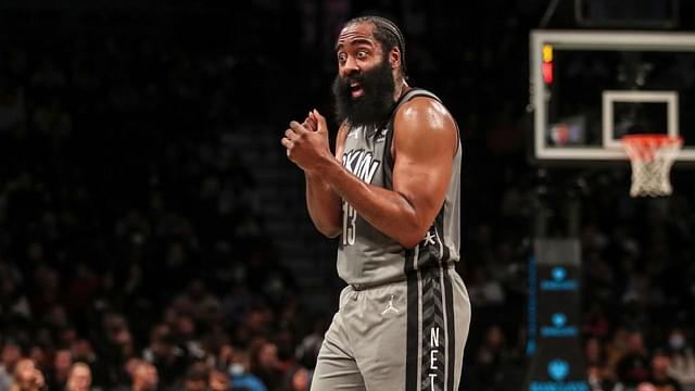 "Which club, man?!": James Harden delivers a hilarious response to a question about Nets teammate LaMarcus Aldridge making it to 20,000 points