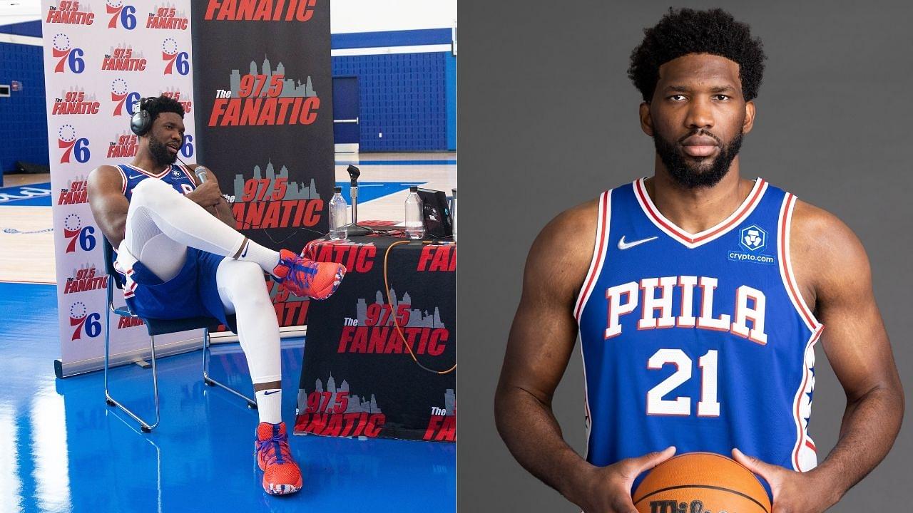 "Getting on the scale isn't good for my mental health!": Joel Embiid says what's on every overweight NBA fan's mind during 76ers media day proceedings