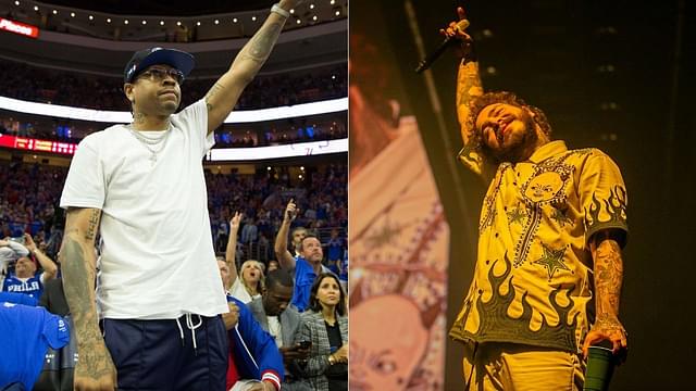 “Post Malone did an incredible job with the song”: When Allen Iverson revealed how he was honoured to be mentioned in the rapper’s “White Iverson” song