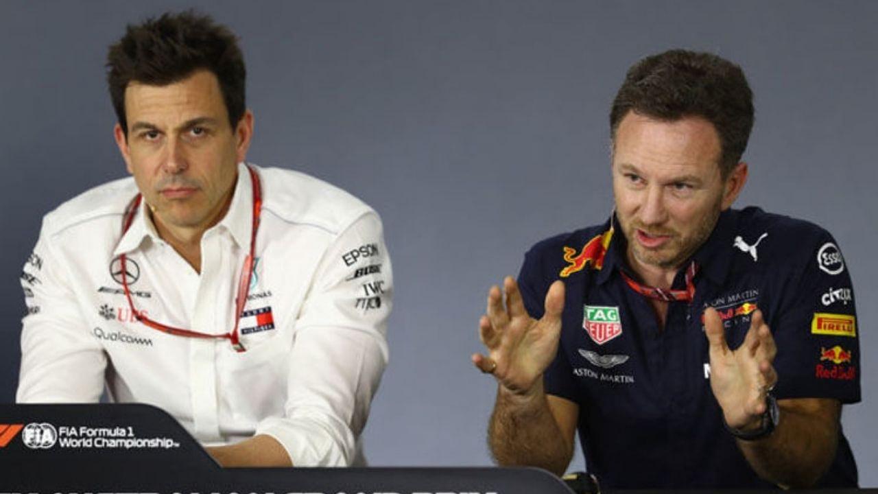 "He thinks about these things is a bit worrying"– Toto Wolff responds to Christian Horner over "frustrating the Mercedes boss" comments