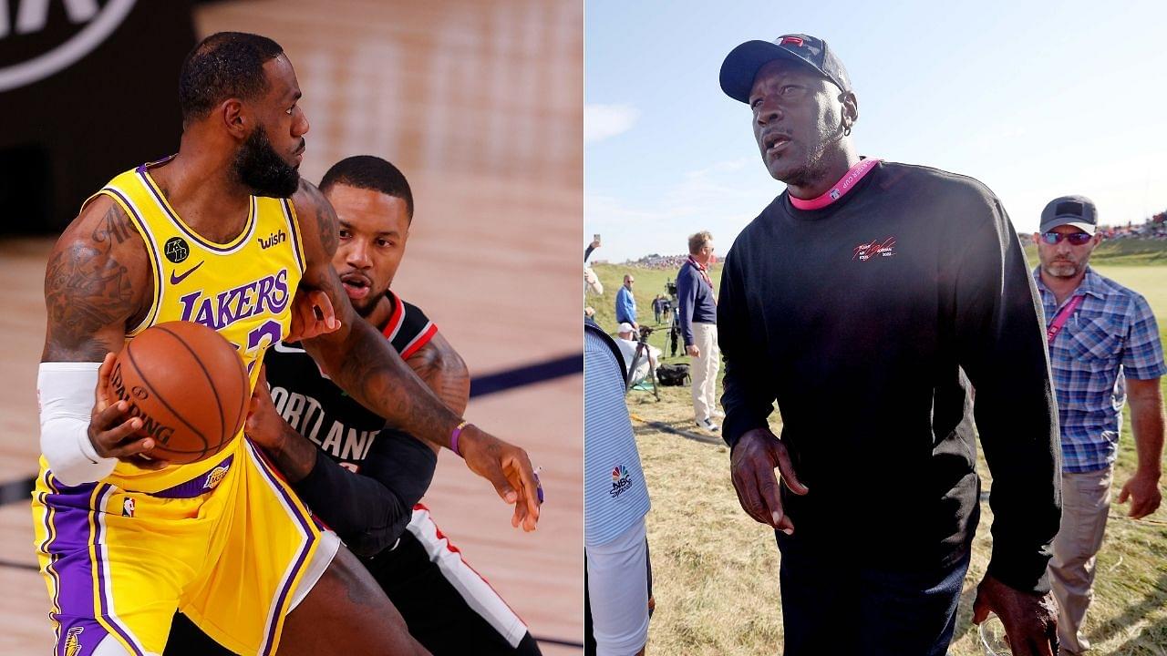 "Michael Jordan is the greatest basketball player ever": Damian Lillard officially picks the Bulls legend as his GOAT choice over LeBron James