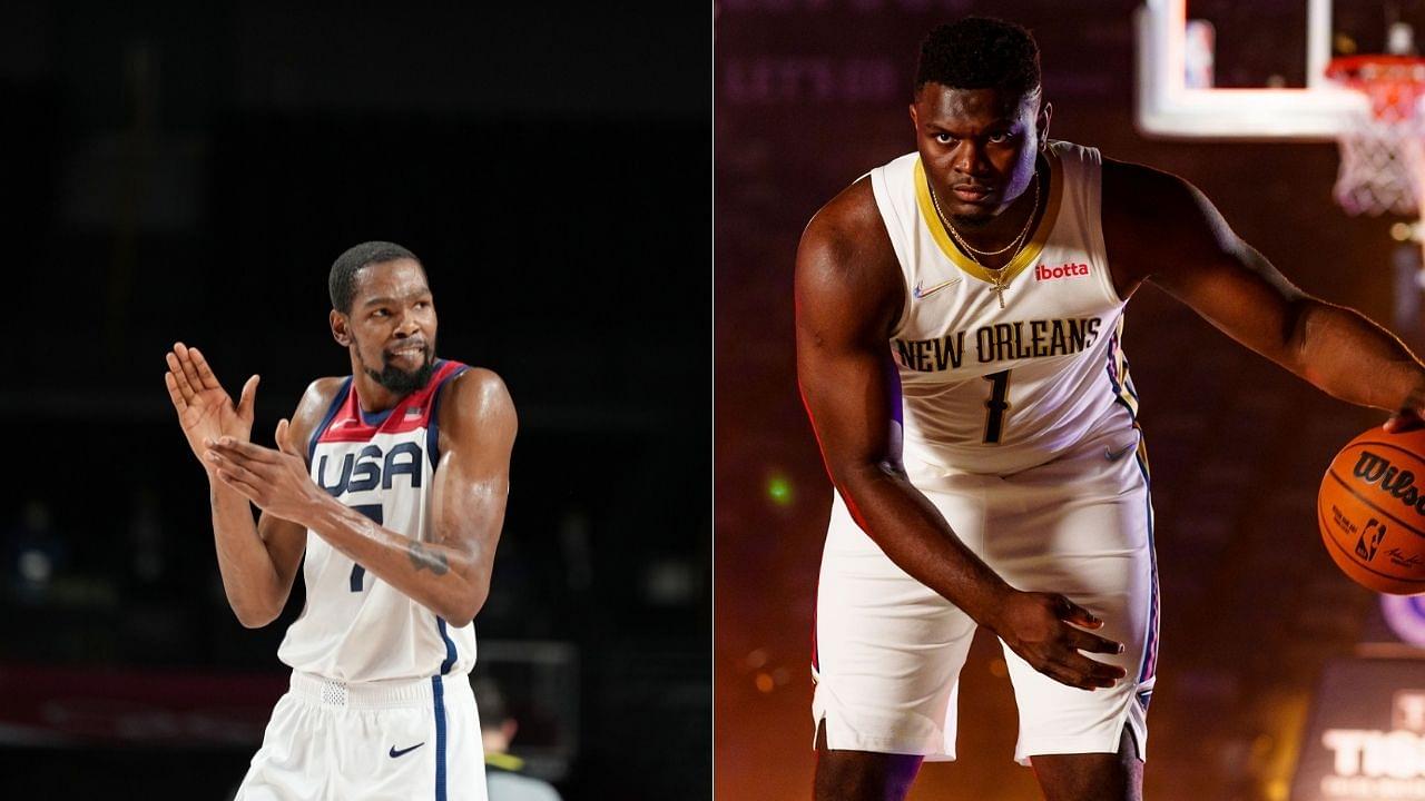 “Zion Williamson is like a bull in a China shop, freakish athlete”: When Kevin Durant spoke highly of the future NOLA superstar during his high school senior year