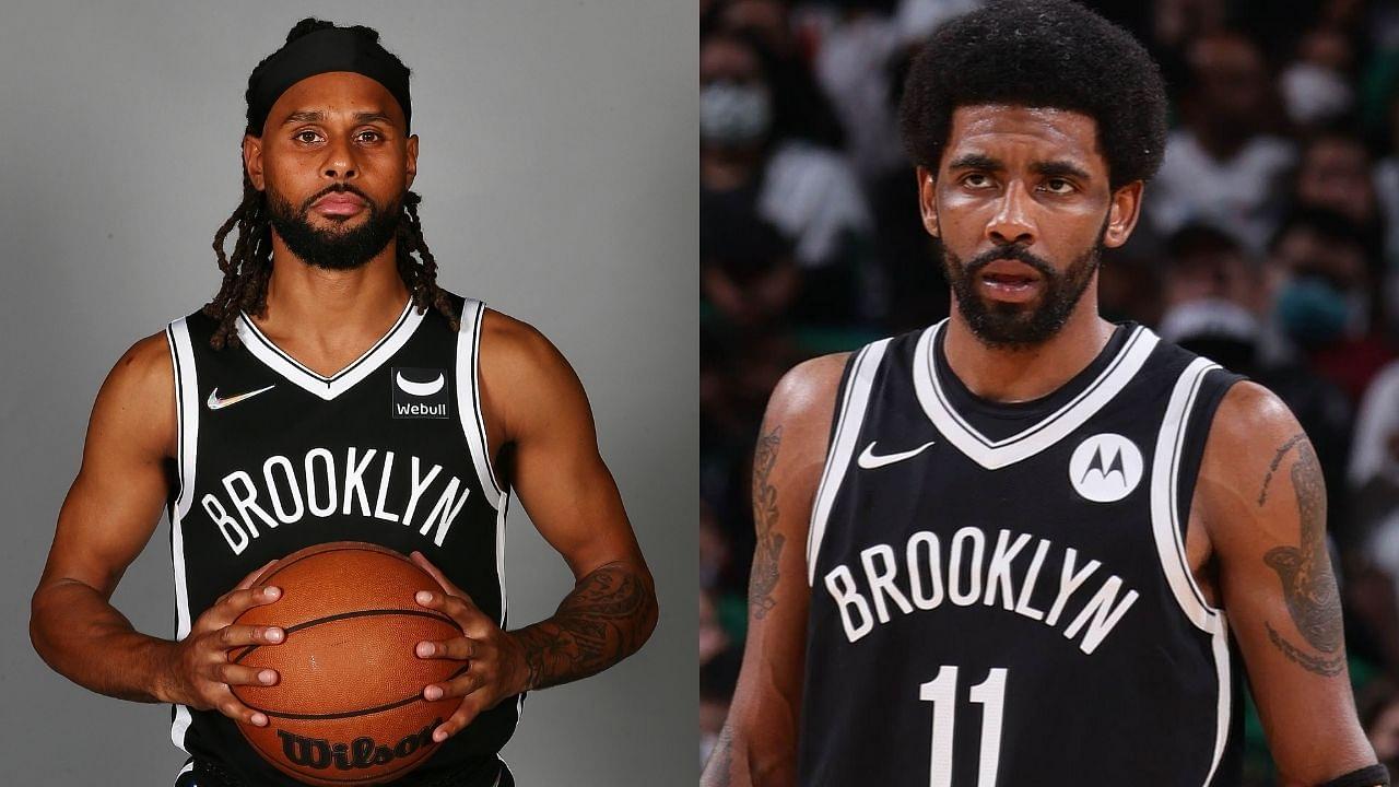 "How does Patty Mills fit into the Nets' system with Kyrie Irving's absence?": The Australian guard talks about how his role has changed with Uncle Drew's vaccination status
