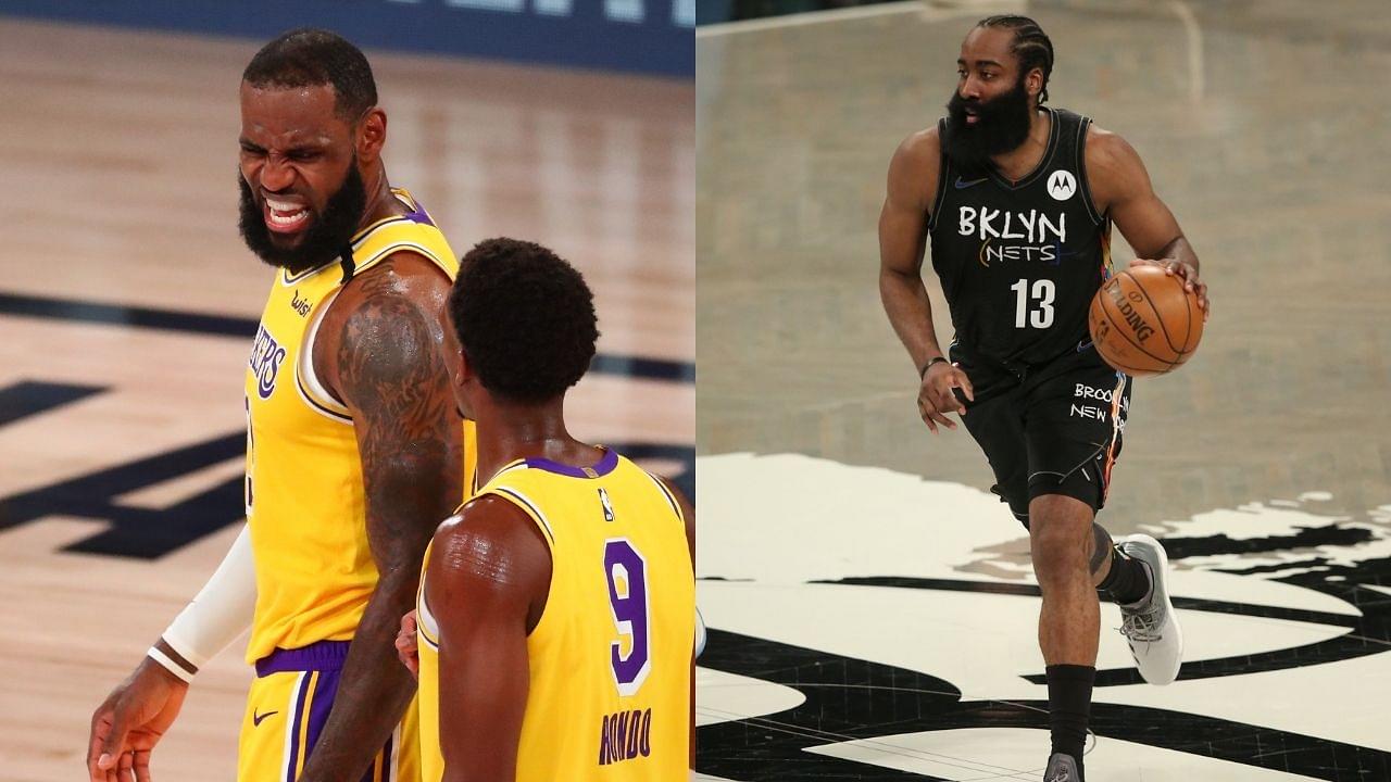 “How can you call him LeBrick when LeBron James shot better than James Harden?!”: Shannon Sharpe seems to have had it with Skip Bayless during their latest Lakers-Nets debate