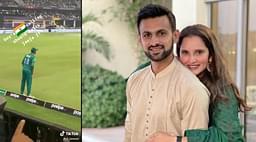 Sania Mirza reacts to hilarious "Jijaji-Jijaji" chants on Shoaib Malik during India vs Pakistan T20 World Cup game