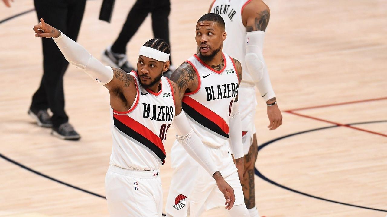 “Need another 50 ball from Damian Lillard tomorrow”: When the Blazers superstar dropped 61 points after Carmelo Anthony asked for 50