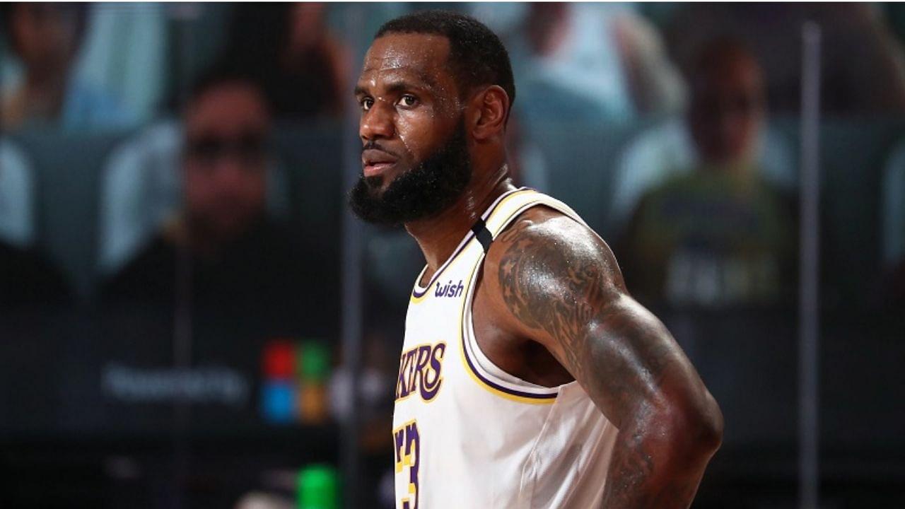 "LeBron James is really mean-mugging after a 3 made in a pre-season game?!": Skip Bayless questions the King's excitement over a simple made 3-pointer basket