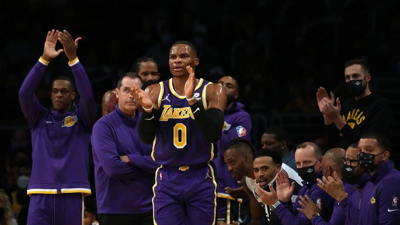 "LeBron James really brought in an unapologetic turnover machine!": Skip Bayless slams Lakers star Russell Westbrook, despite a much improved showing in a win against the Cavaliers