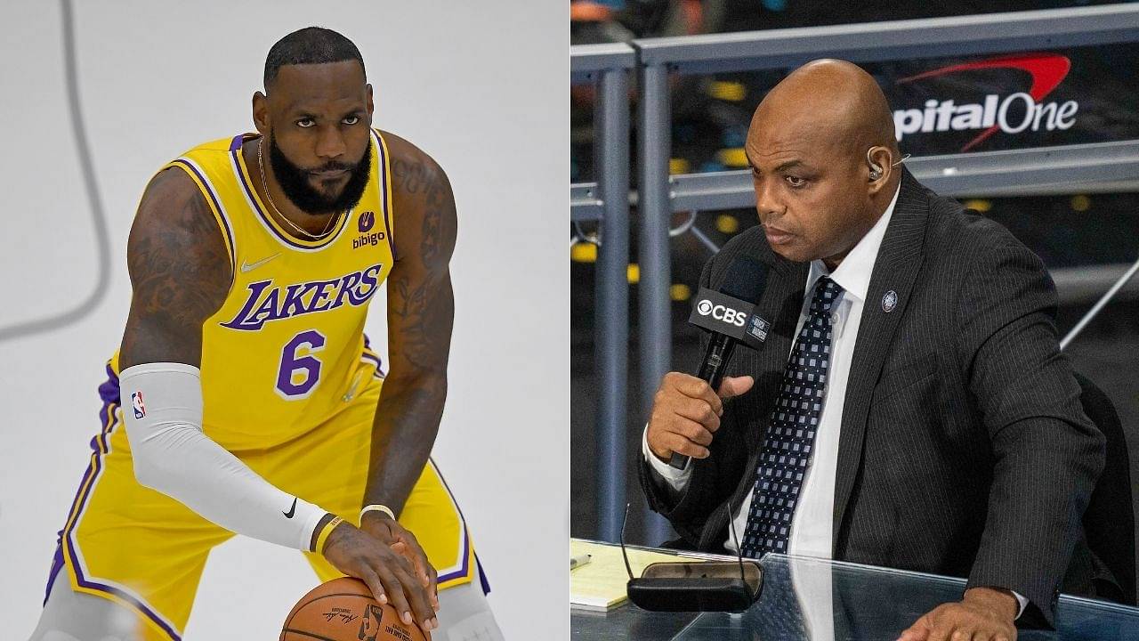 "LeBron James gotta get the biggest headband in the world to cover that bald spot": Charles Barkley hilariously trolls Lakers Superstar for his hairline