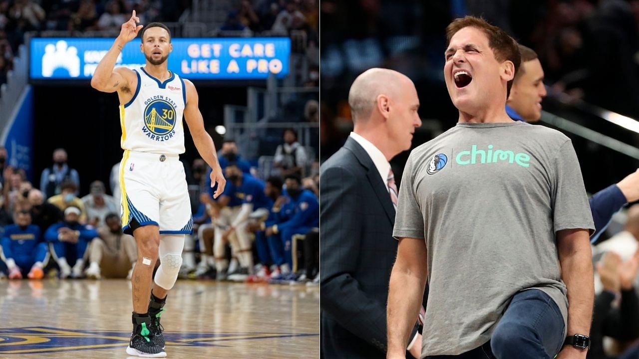 “Stephen Curry is just so amazing and never out of the game”: Mavs owner Mark Cuban compliments the GSW MVP while naming him as the player he loves beating the most