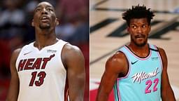 “You all seen that? We can’t do shit”: Bam Adebayo admits that Jimmy Butler smuggled him a “PB&J” midgame vs Hawks in yesterday's preseason game