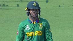 Why is Quinton de Kock not playing today's 2021 T20 World Cup match between South Africa and West Indies in Dubai?