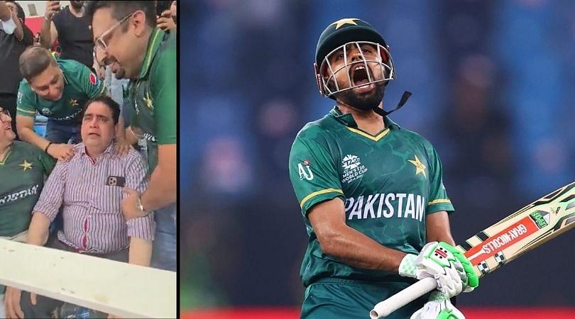 "Agay sara maidaan babar ka hai”: Babar Azam father crying after Pakistan's win over India in T20 World Cup