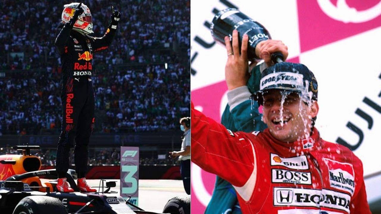 Max Verstappen breaks Ayrton Senna's 33-year-old record in Mexico with his recent win in Mexico