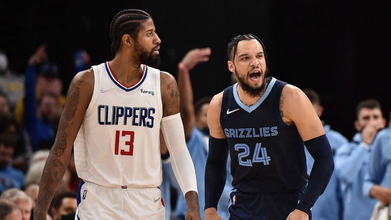 "Paul George needs illegal screens to get open against me!": Dillon Brooks publicly trash talks the Clippers star before getting blown out by 43 in the next game