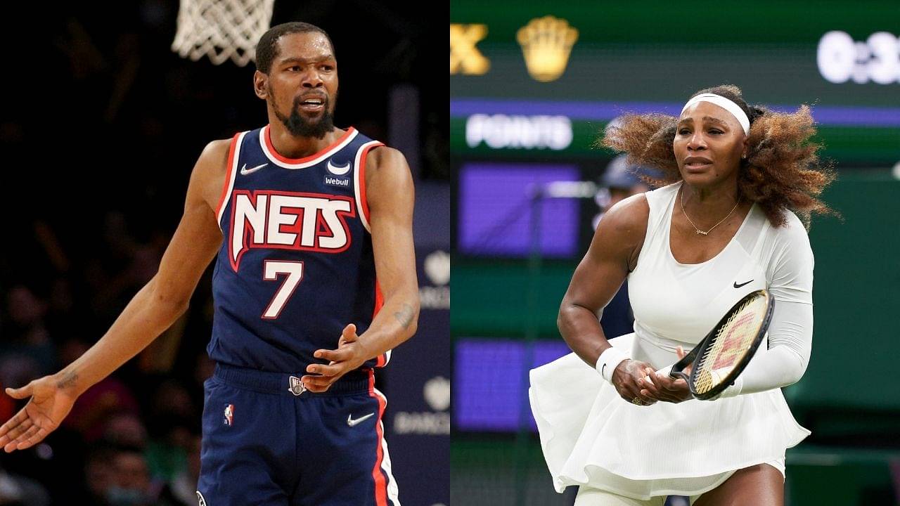 “Doing everything I can to not look like my boy Kevin Durant”: Serena Williams hilariously clowns on the Nets MVP for his ‘ashy ankles’
