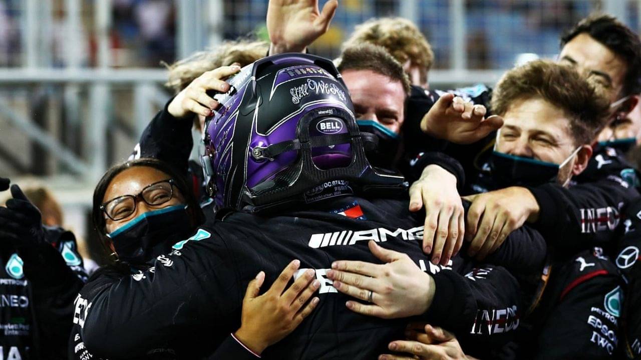"We just keep pushing, never give up" - Lewis Hamilton pays a heartfelt tribute to Mercedes ahead of his biggest race in Abu Dhabi