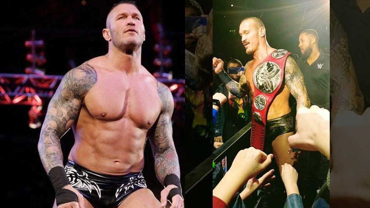 Randy Orton prevents young fan from getting squashed in crowd during WWE Live Event