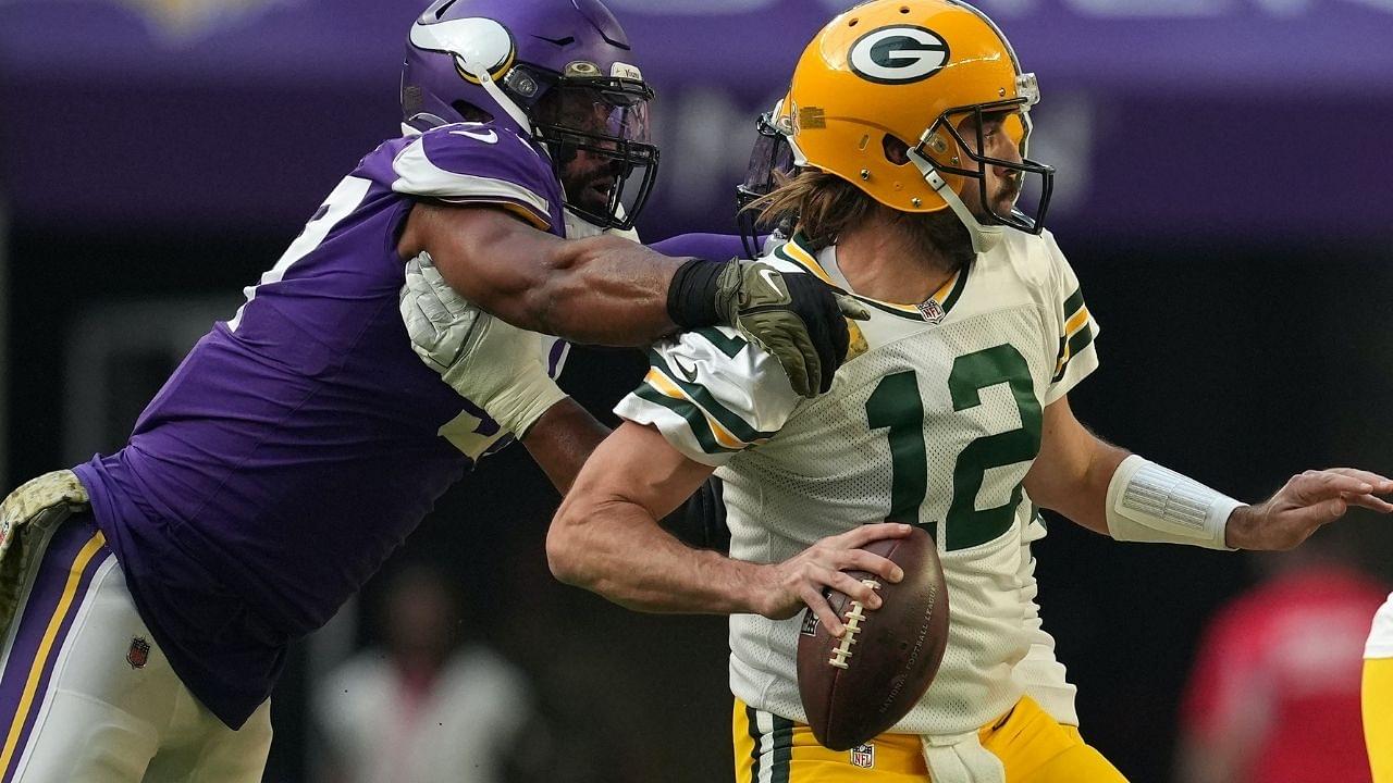 "Really F*cking Good Pressure": Aaron Rodgers Gets Candid on The Pat McAfee Show and Praises Mike Zimmer and the Minnesota Vikings Defense