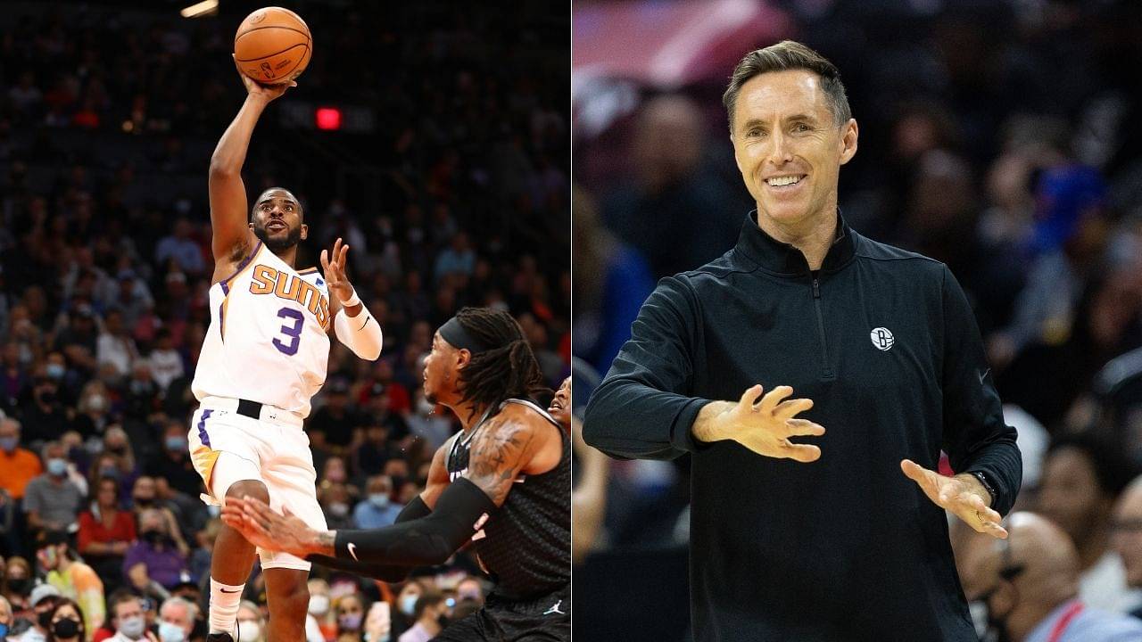 “Damn it!”: Nets head coach Steve Nash had an amazing reaction when asked about Suns’ Chris Paul passing him for 3rd Place on the NBA’s All-Time Assist Leaderboard