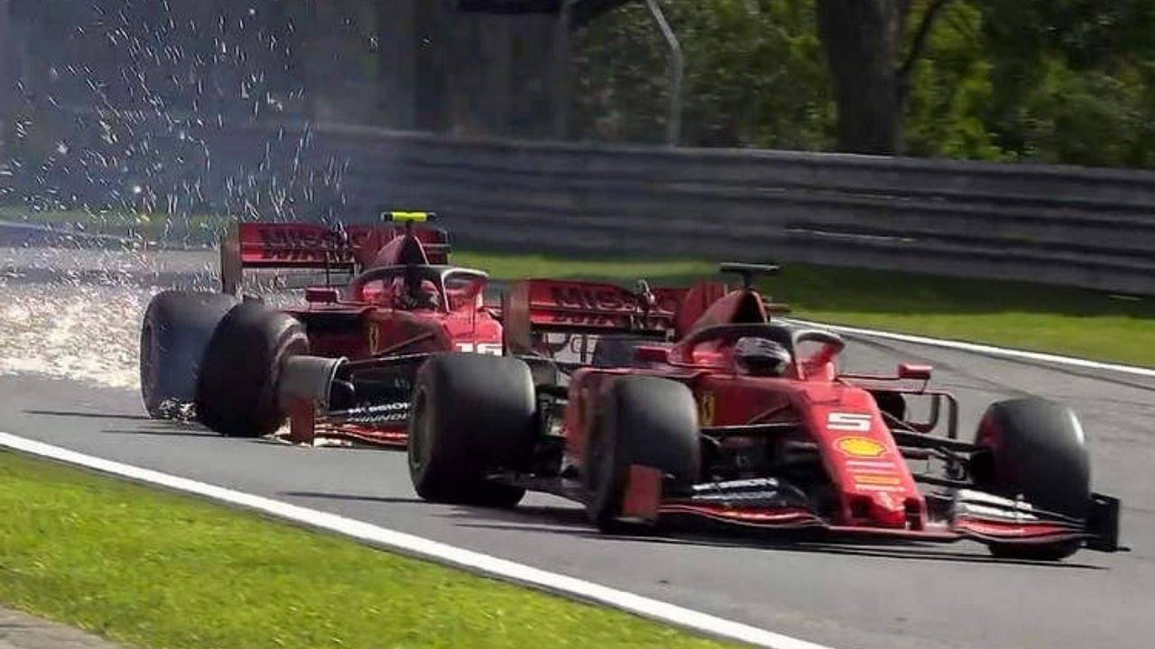 "Made me relive moments"– Ferrari boss Mattia Binotto got Sebastian Vettel Vs Charles Leclerc flashbacks in Sao Paulo GP 2021 after tussle between current duo