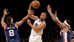 "Stephen Curry getting louder MVP chants than Kevin Durant in Brooklyn now?!": Warriors superstar gets an incredible reaction from fans during 37 point showing against the Nets