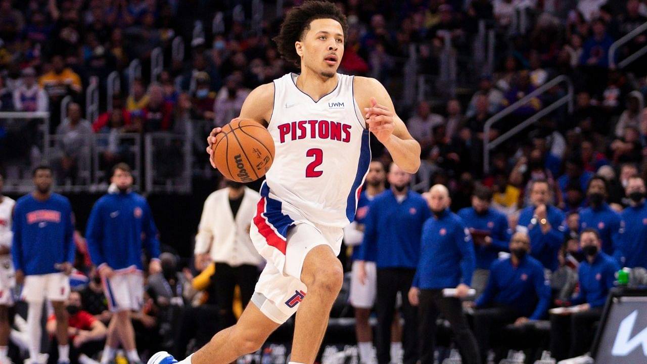 “Cade Cunningham really proving why he was drafted as the #1 pick!”: NBA Twitter goes berserk as the rookie becomes the youngest player in Pistons history to record a triple-double