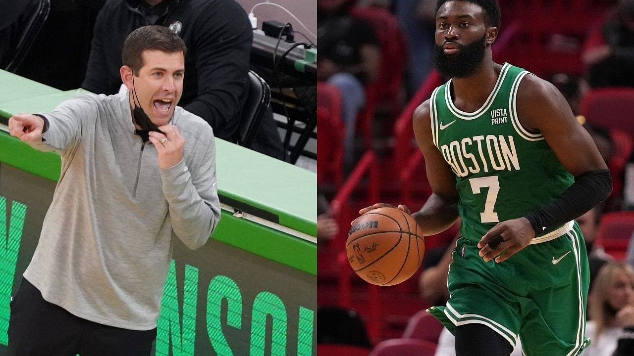 "You’re a Celtic and obviously a guy that we think exceptionally high of, nothing doing": Brad Stevens on his conversation with Jaylen Brown, squashing rumors of a trade for Ben Simmons