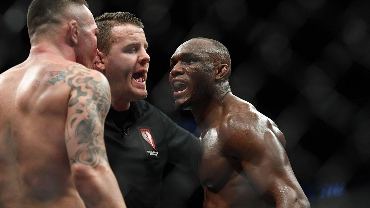Kamaru Usman "The Nigerian Nightmare" open to third fight, reacts to Colby Covington shaking his hand after UFC 268