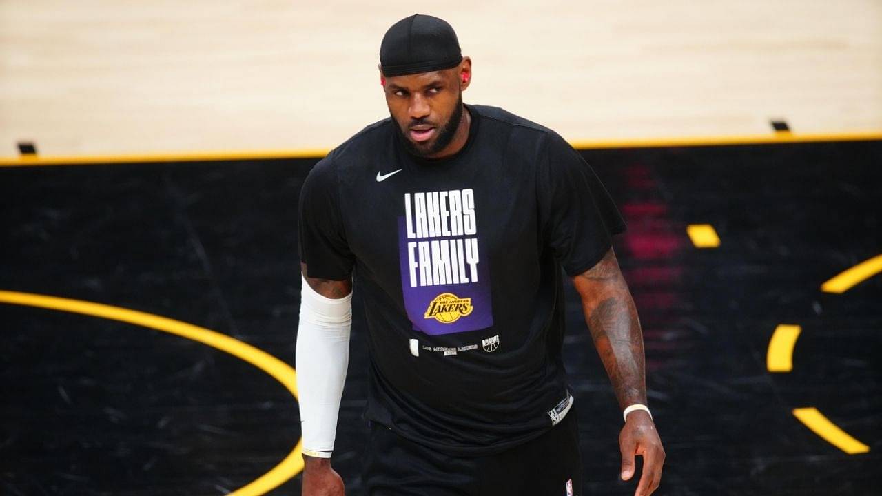 "Will LeBron James join the Lakers for their 5 game road trip?" - LA Lakers head coach Frank Vogel releases a statement on the four-time champion's abdominal injury
