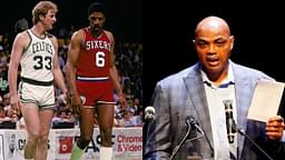 “The Larry Bird and Julius Erving fight was my ‘Welcome to the NBA’ moment”: Charles Barkley reminisces about how the Celtics and Sixers legend fought in Chuck’s rookie season