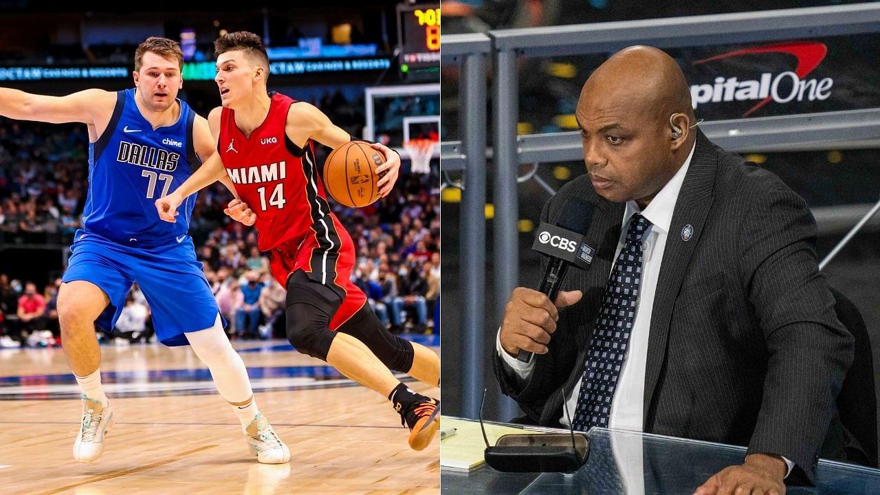 "Tyler Herro plays against backups, Luka Doncic and co carry a team every night": Charles Barkley pithily puts down Heat youngster for claiming he's on Ja Morant, Trae Young's level