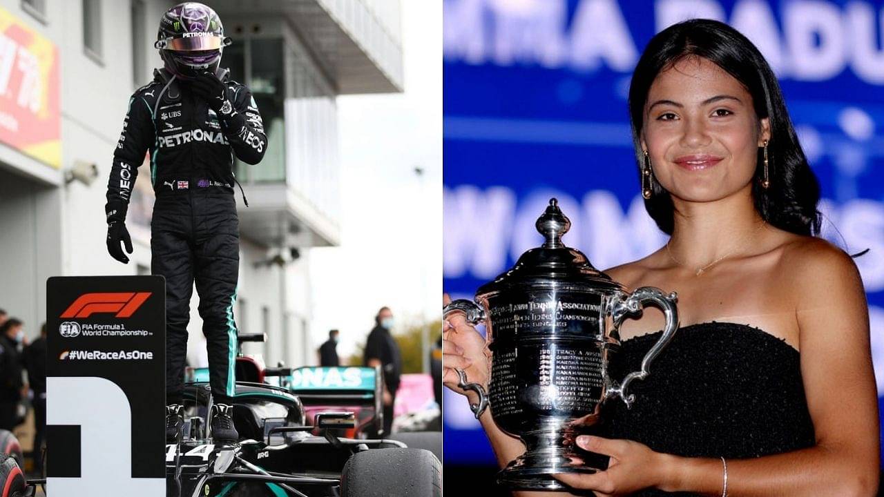 "He has been such a good role model for me"– US Open winner admits Lewis Hamilton inspires her to strive for perfection