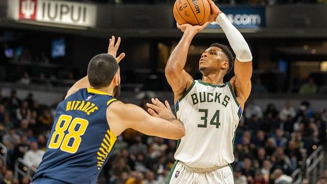 "By the end of my career, I'll have the second most 3-pointers in Bucks' franchise history: Giannis Antentokounmpo cannot hide his excitement about having a better 3-point% than Khris Middleton this season