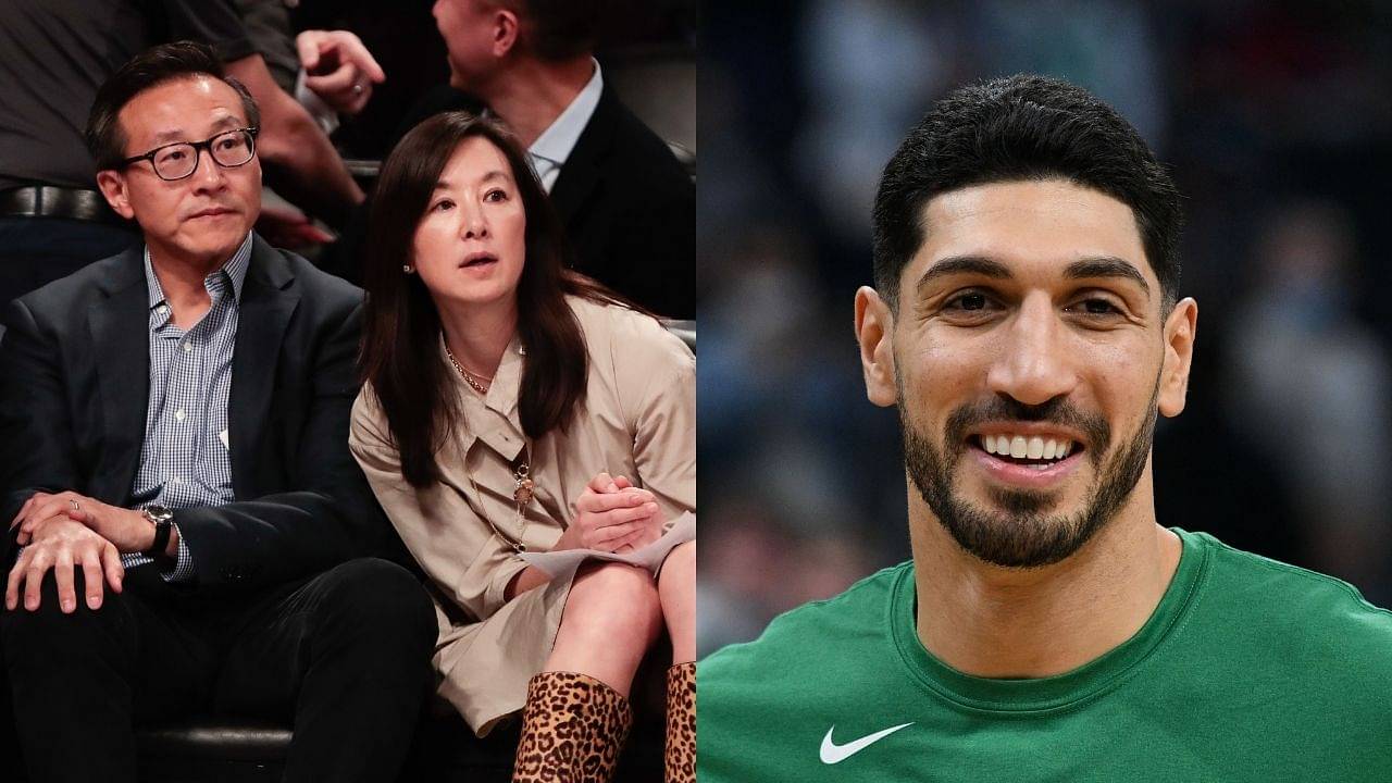 "Joe Tsai is a coward and puppet of the Chinese government": Boston Celtics center Enes Kanter slams the Brooklyn Nets owner for not standing up against the Chinese Communist Party