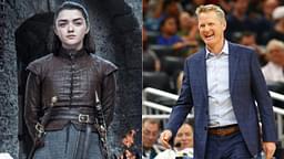 "I'm like Arya, I'm just checking names off my list": Steve Kerr hilariously equates himself to beloved Game of Throne character while roasting Warriors doubters and detractors' preseason predictions