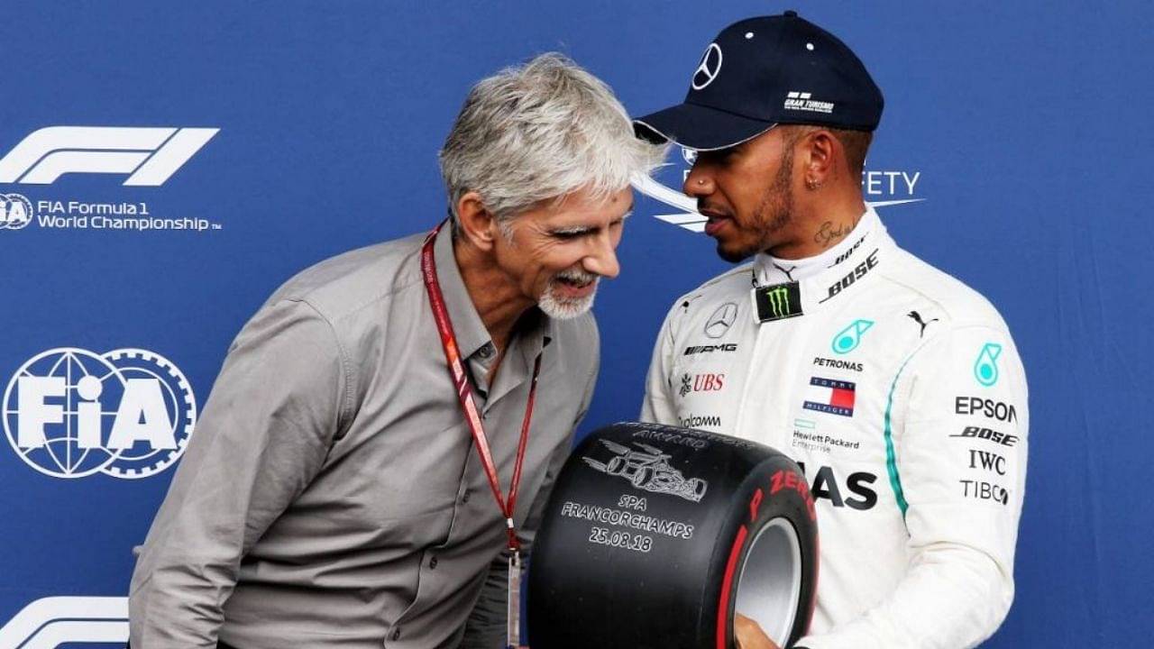 "He’s always been super supportive"- Lewis Hamilton responds to Damon Hill's praising comments after victory in Brazil
