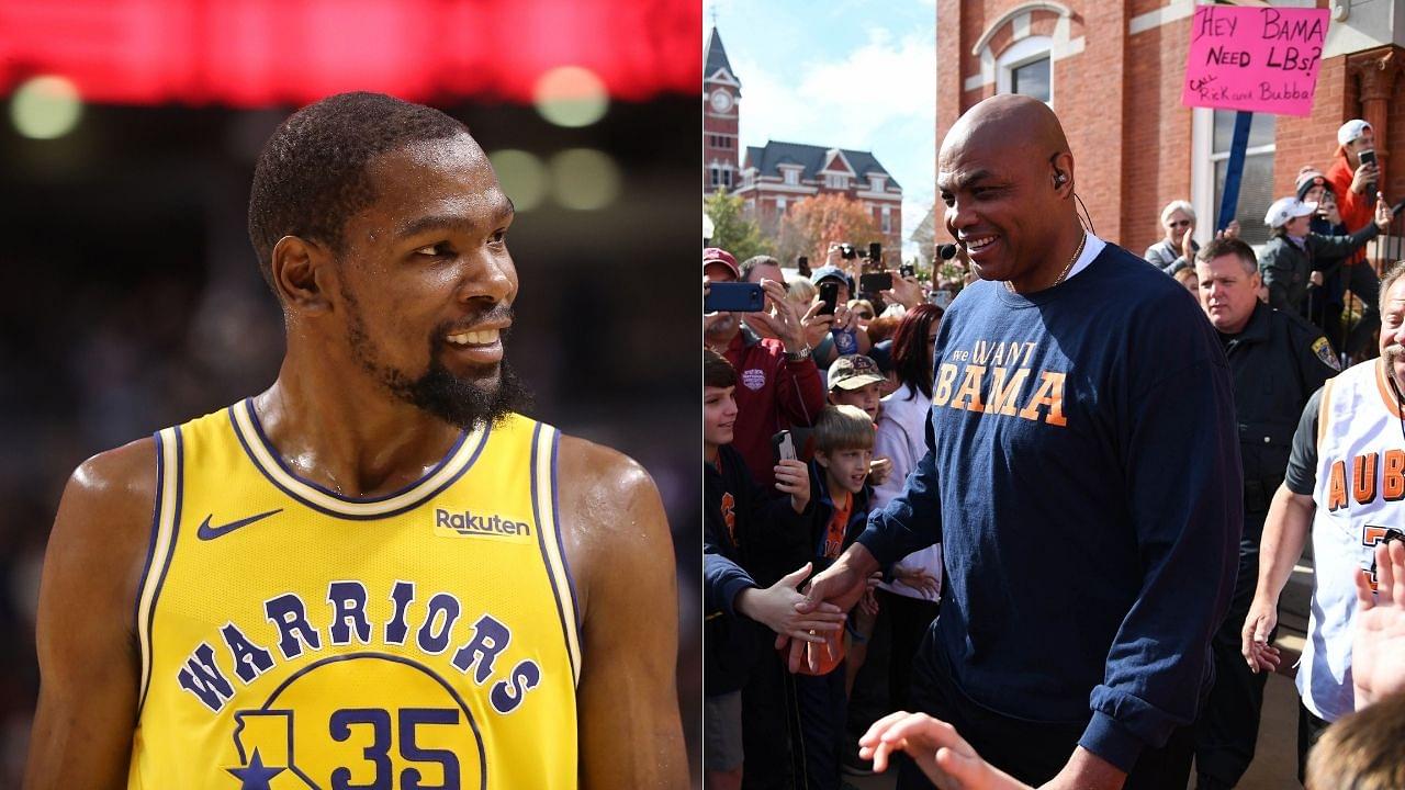 "I was glad Houston Rockets took 27 3-pointers in a row": Charles Barkley makes hilarious yoga analogy questioning statistical modeling in the NBA as Kevin Durant can't stop laughing