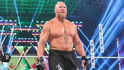 WWE possibly hint at next opponent for Brock Lesnar