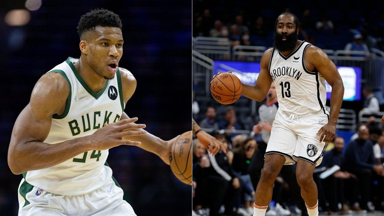 "I have a framed jersey of James Harden": Giannis Antetokounmpo denies any beef between him and The Beard